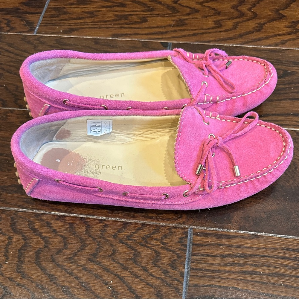 Patricia Green Suede Driver Loafer